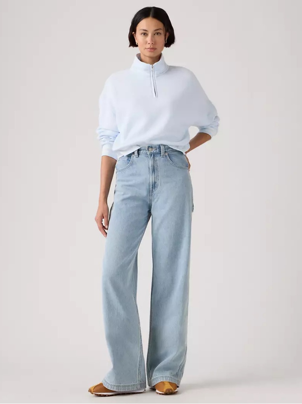 Levi's Light Blue Wide Leg Women's Jeans
